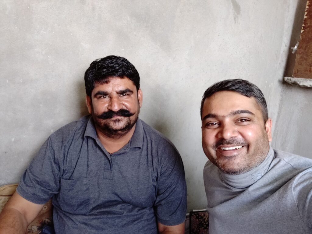 Sanjhi Art | Painting with Scissors | Endangered Artform of India #2 1 A Selfies with Sanjhi Artisan Mr. Ram Soni